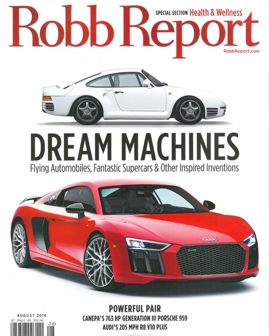 Robb Report, Août 2016