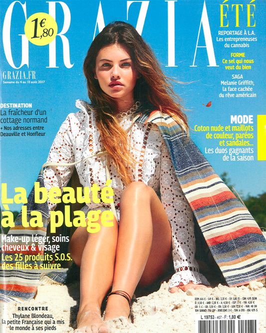 Grazia France, Août 2017