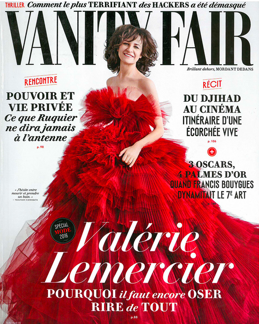 Vanity Fair, Septembre 2016