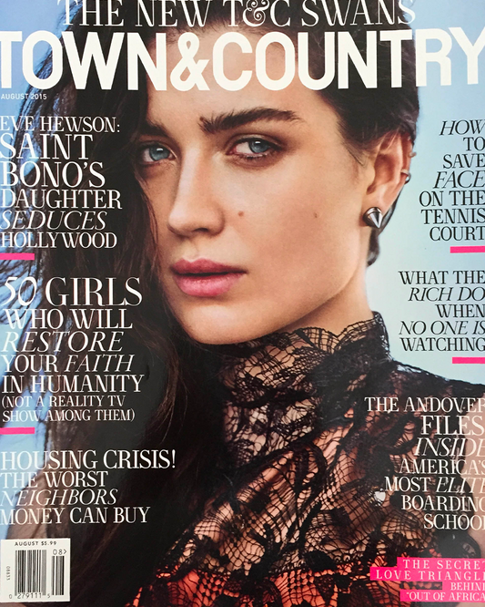 Town & Country, Aout 2015