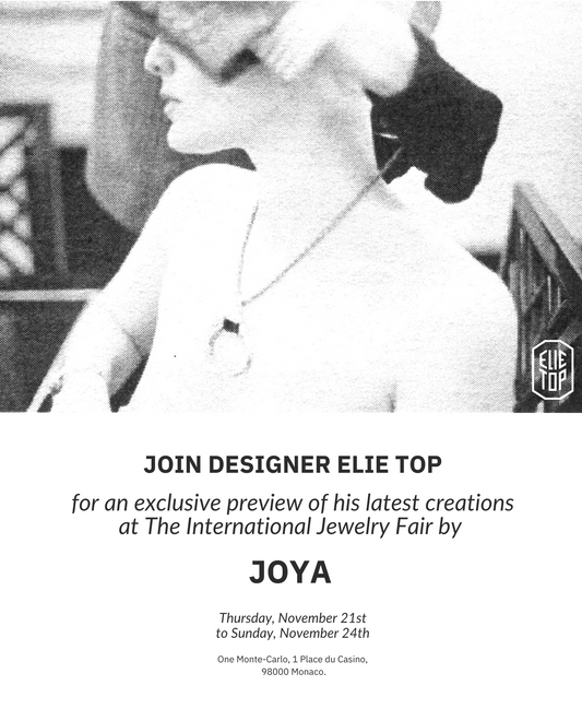 Elie Top au International Jewelry Fair par JOYA, Monaco 2024